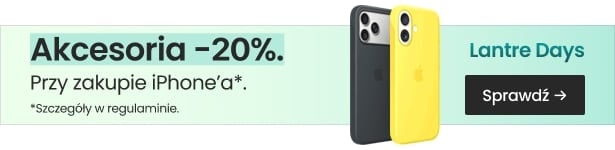Akcesoria 20% taniej przy zakupie iPhone'a