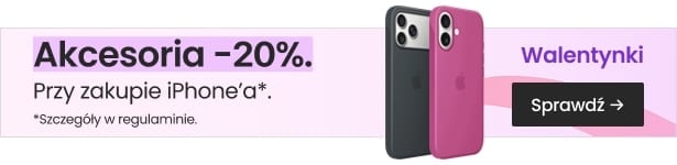 Akcesoria 20% taniej przy zakupie iPhone'a