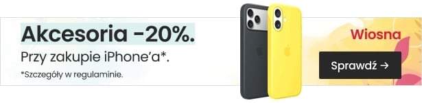 Akcesoria 20% taniej przy zakupie iPhone'a