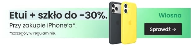 Etiu + szkło do -30% przy zakupie iPhone'a! Etiu + szkło do -30% przy zakupie iPhone'a!