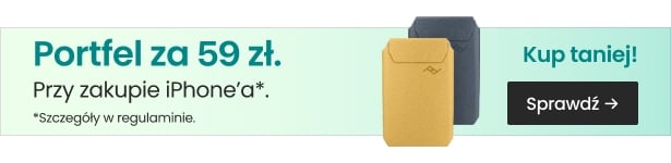 Portfel za 59 zł przy zakupie iPhone'a