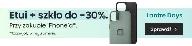 Etui + szkło do 30% taniej przy zakupie iPhone'a