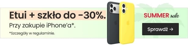 Etui + szkło do 30% taniej przy zakupie iPhone'a
