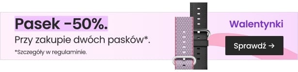 Pasek 50% taniej przy zakupie dwóch pasków