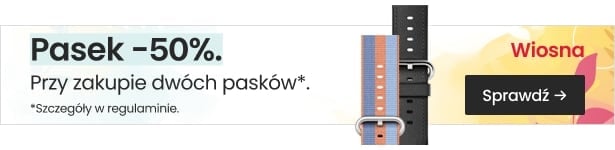 Pasek 50% taniej przy zakupie dwóch pasków