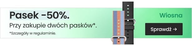 Pasek 50% taniej przy zakupie dwóch pasków