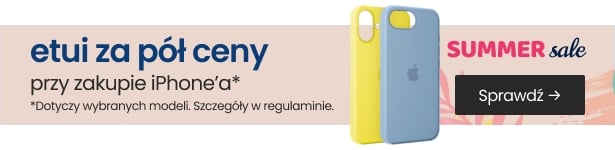 Etui za pół ceny do dowolnego iPhone'a