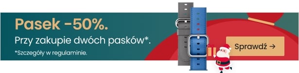 Pasek 50% taniej przy zakupie dwóch pasków