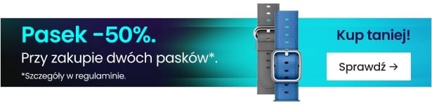 Pasek 50% taniej przy zakupie dwóch pasków
