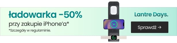 Kup Apple iPhone i odbierz ładowarkę 50% taniej