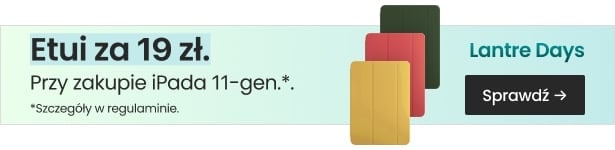 Etui za 19 zł przy zakupie iPad 11-generacji