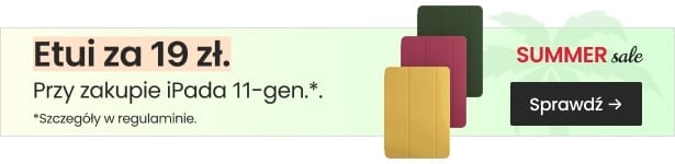 Etui za 19 zł przy zakupie iPad 11-generacji