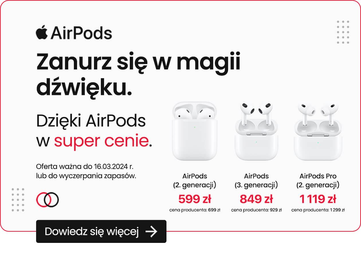AirPods w super cenie
