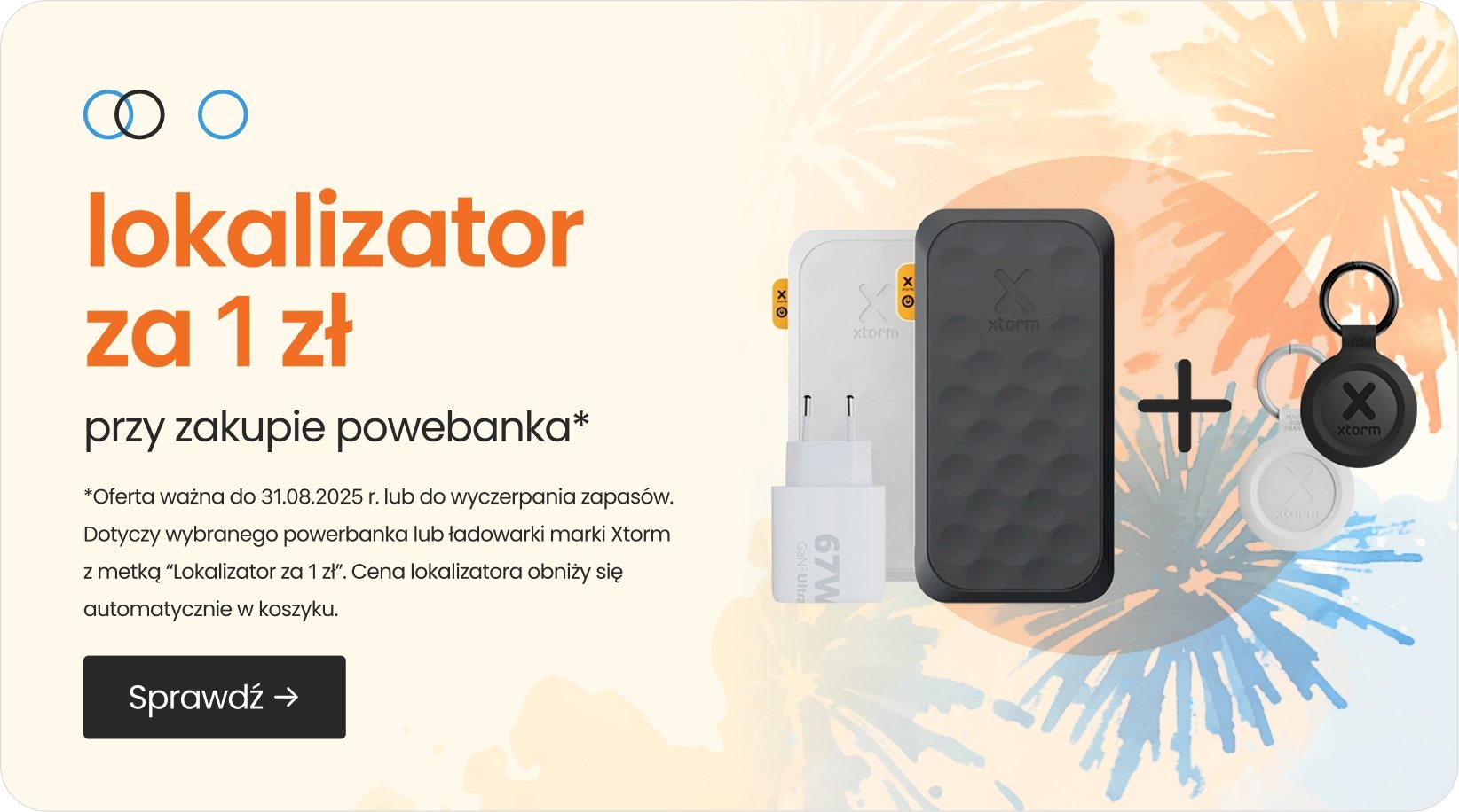 lokalizator za 1 zł przy zakupie powerbanka