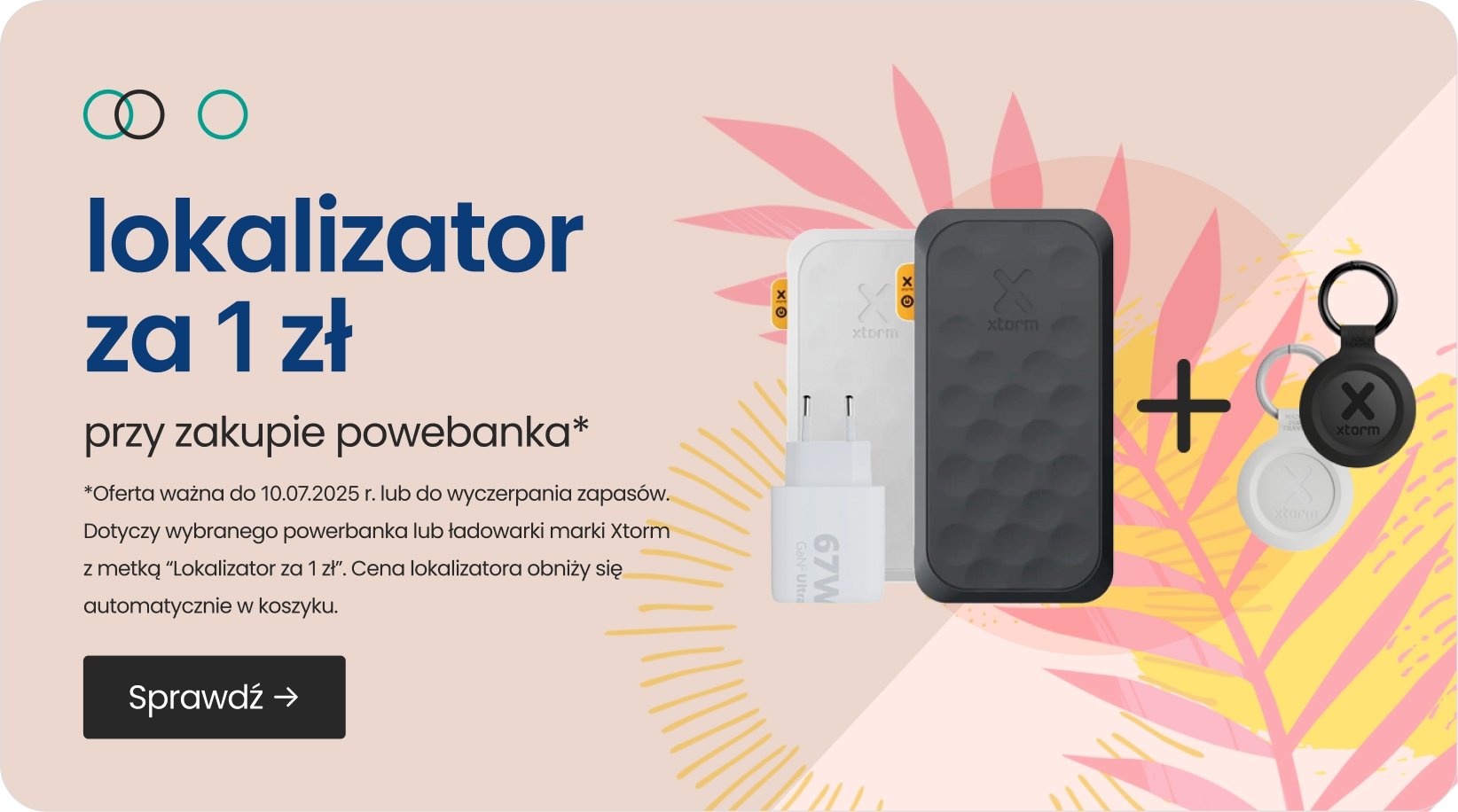 lokalizator za 1 zł przy zakupie powerbanka