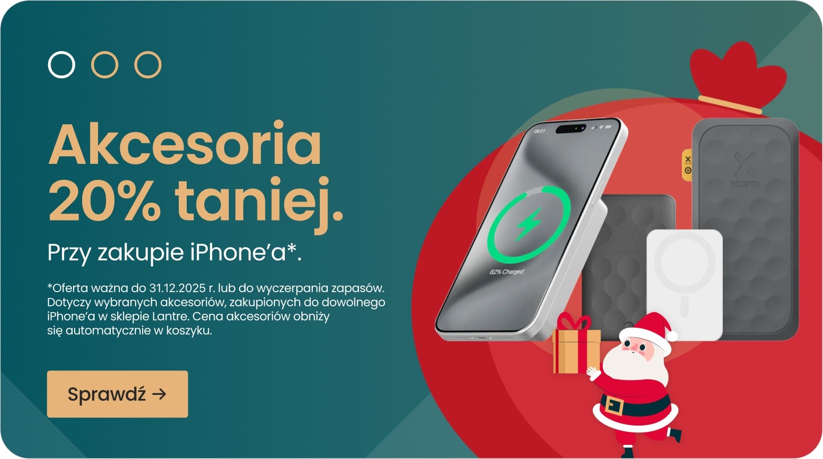 Akcesoria 20% taniej przy zakupie iPhone