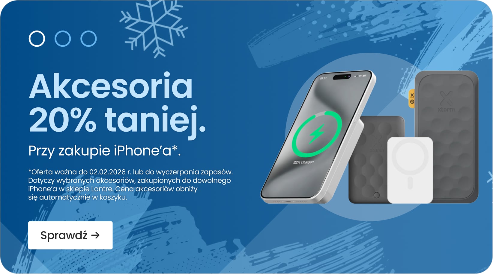 Akcesoria 20% taniej przy zakupie iPhone