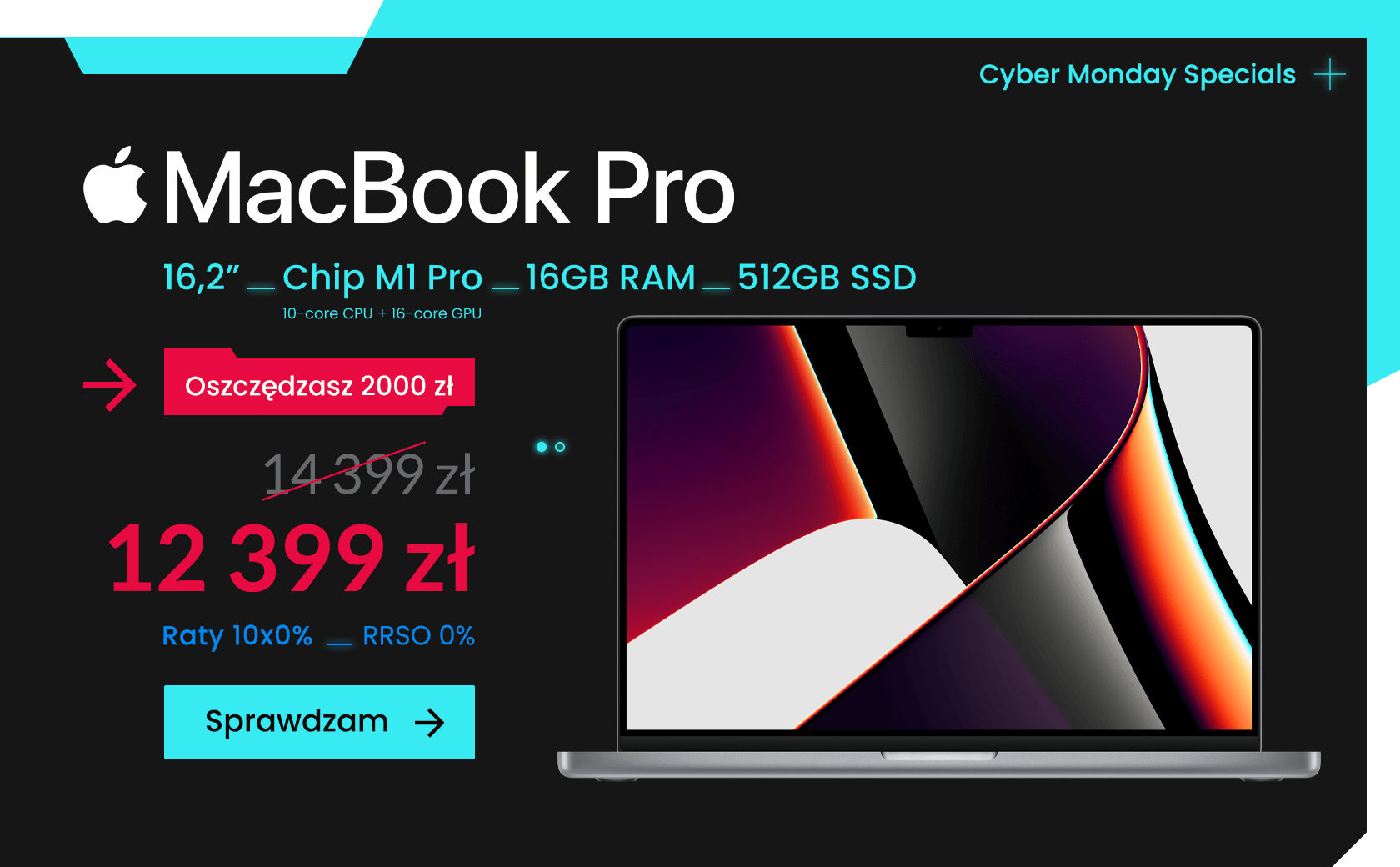 Cyber Monday Specials - MacBook Pro 16