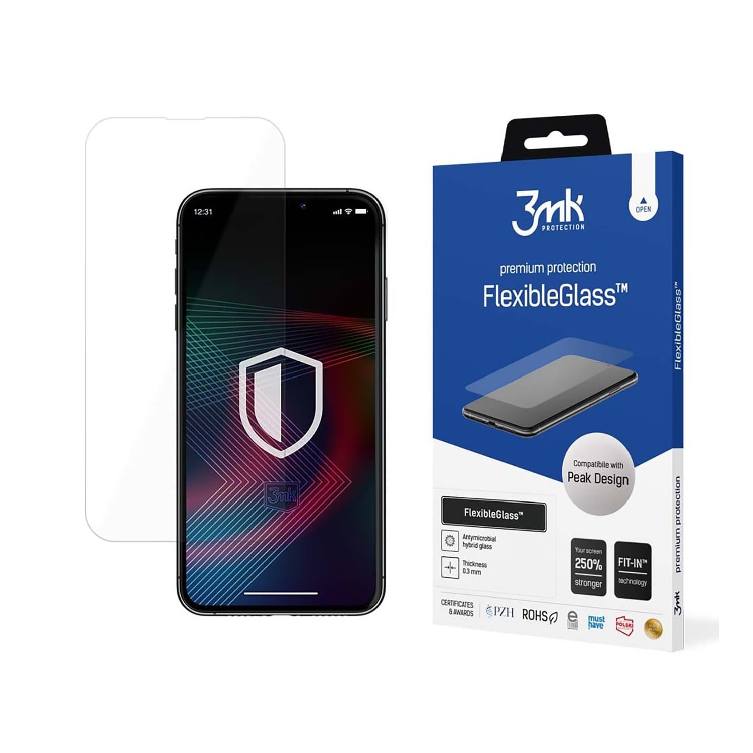 3mk Flexible Glass Oleo Szkło hybrydowe do iPhone 14 Pro Max