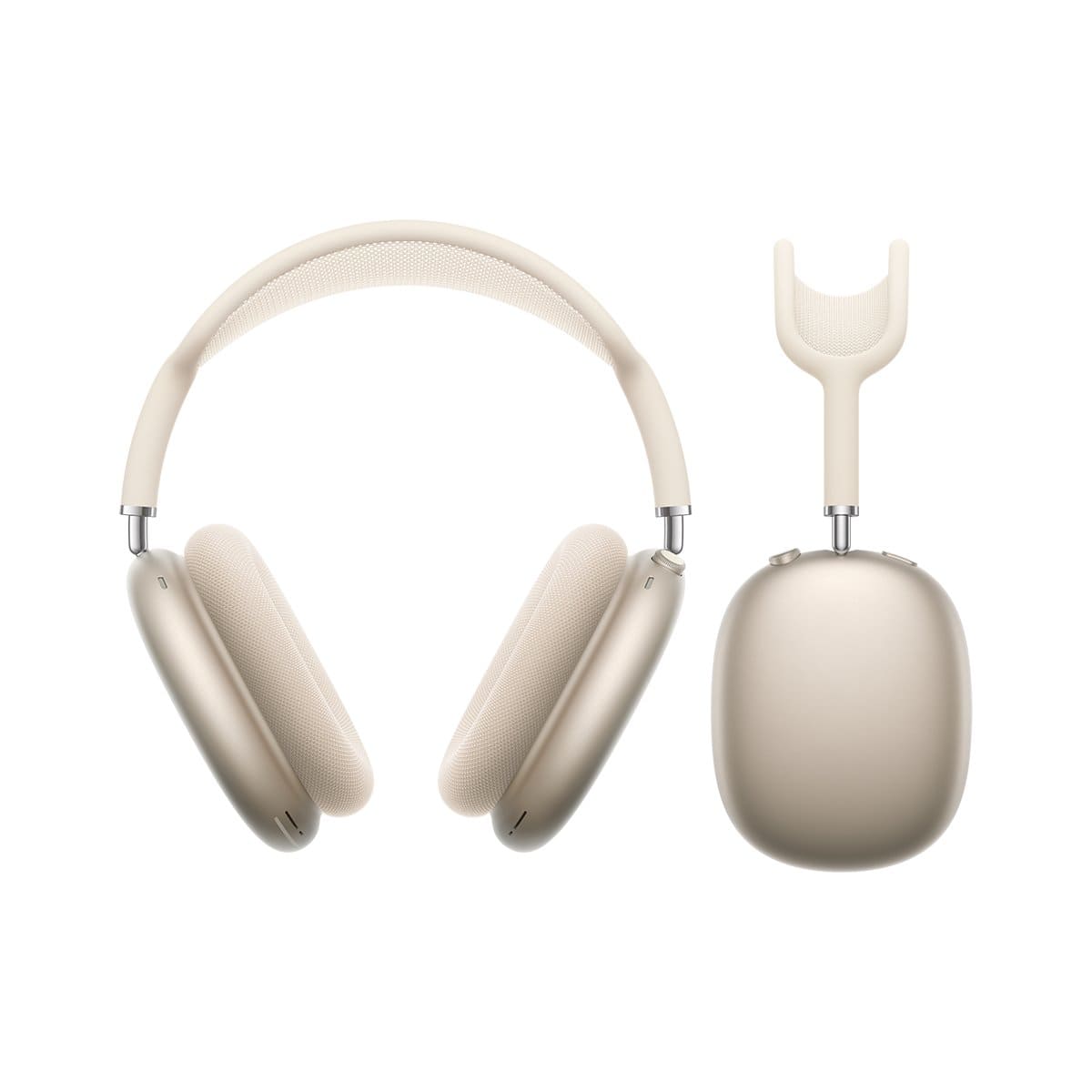 Apple AirPods Max 2 - Słuchawki bezprzewodowe Bluetooth (USB-C) - Księżycowa Poświata