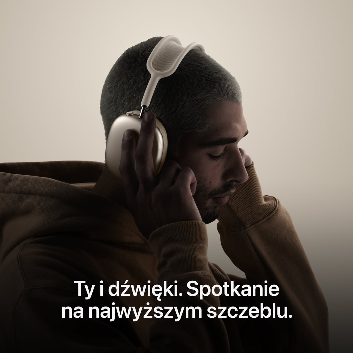 Apple AirPods Max Słuchawki bezprzewodowe Bluetooth w kolorze błękitnym