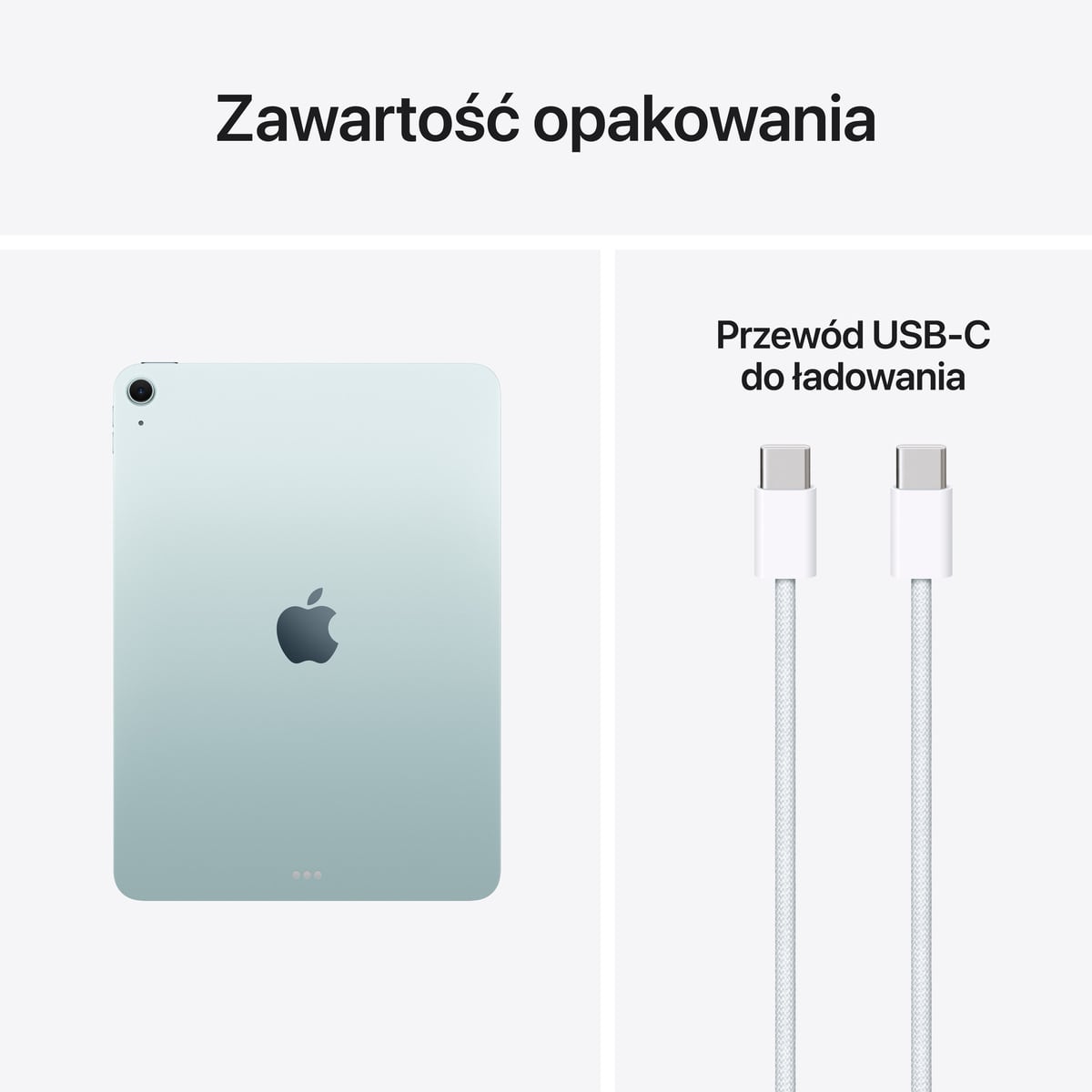 Apple iPad Air 11 M4- Zawartość opakowania
