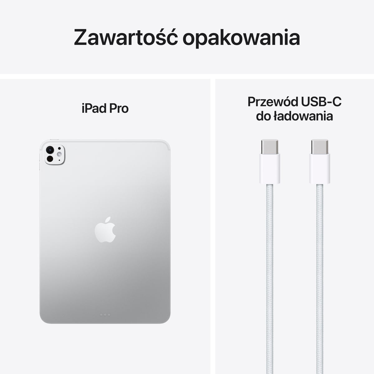 iPad Pro 11" M2 Wi-Fi Srebrny - zestaw iPad Pro 11" M2 Wi-Fi Srebrny - zestaw