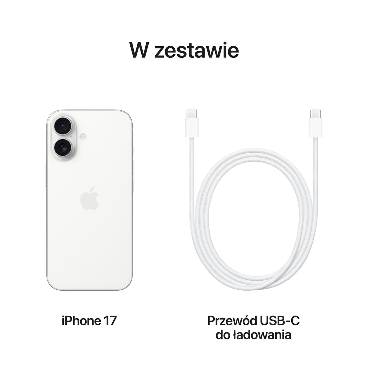 Apple iPhone 17 256GB Biały (White) - Outlet - informacje o produkcie
