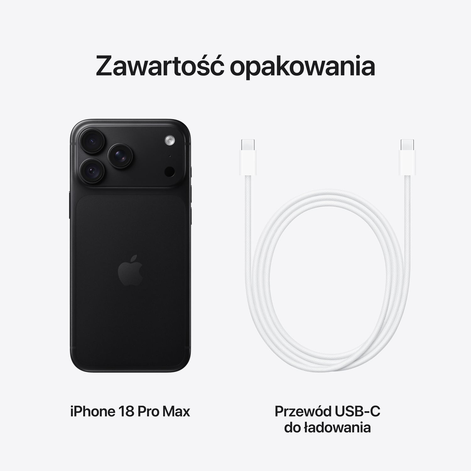 Apple iPhone 18 Pro Max 2TB Czarny (Black) - informacje o produkcie