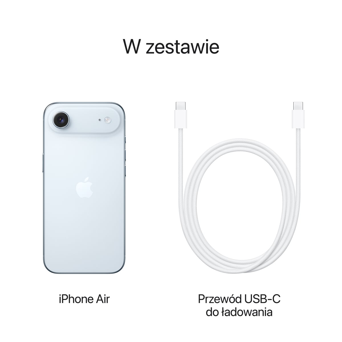 Apple iPhone Air 1TB Błękitny (Sky Blue) - informacje o produkcie