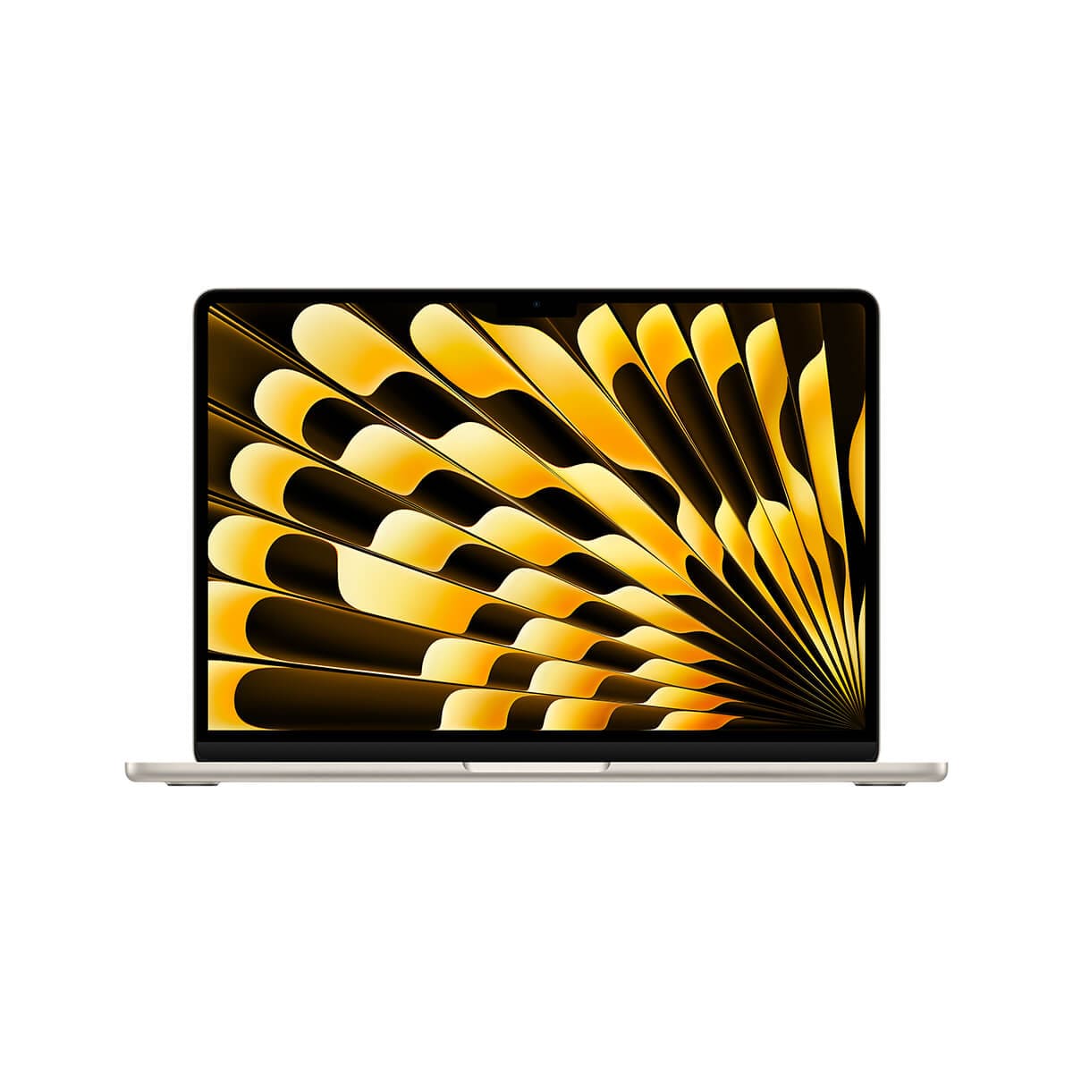 Apple MacBook Air 13 M3 8-core CPU + 10-core GPU / 16GB / 512GB SSD / Klawiatura US / Księżycowa poświata (Starlight)