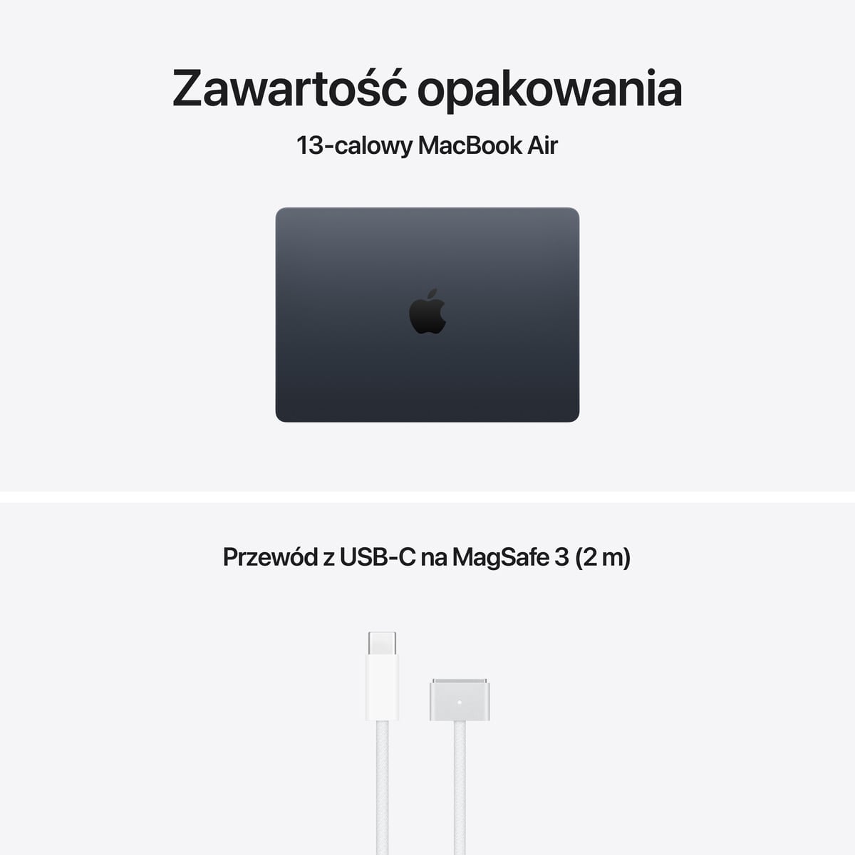 MacBook Air 13 M4 - zestaw