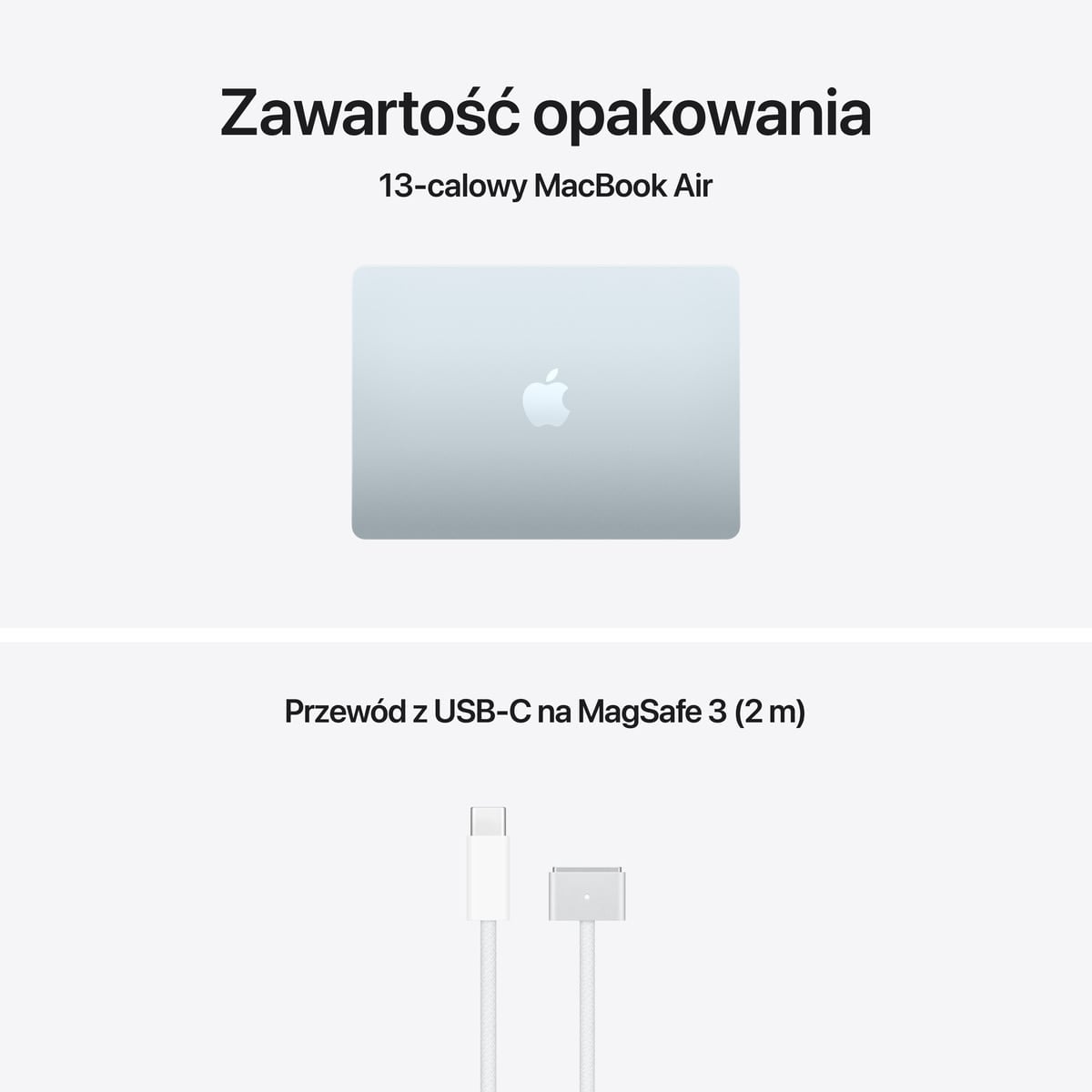 MacBook Air 13 M4 - zestaw