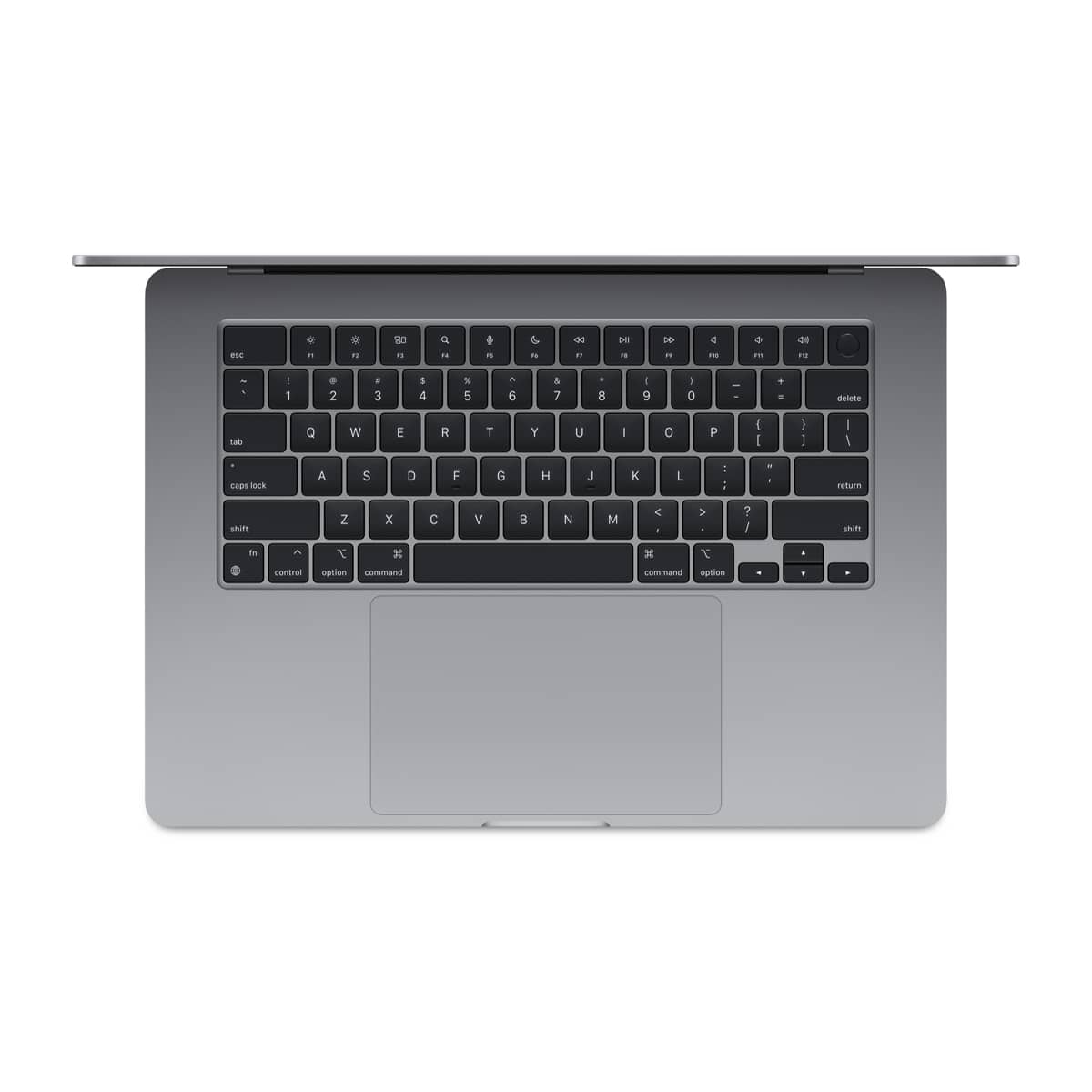 MacBook Air 15 cali M2 - układ klawiatury