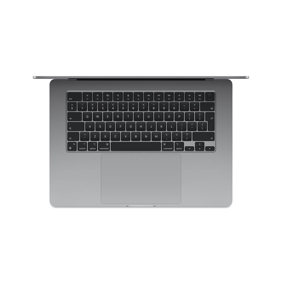 MacBook Air 15 cali M2 - układ klawiatury