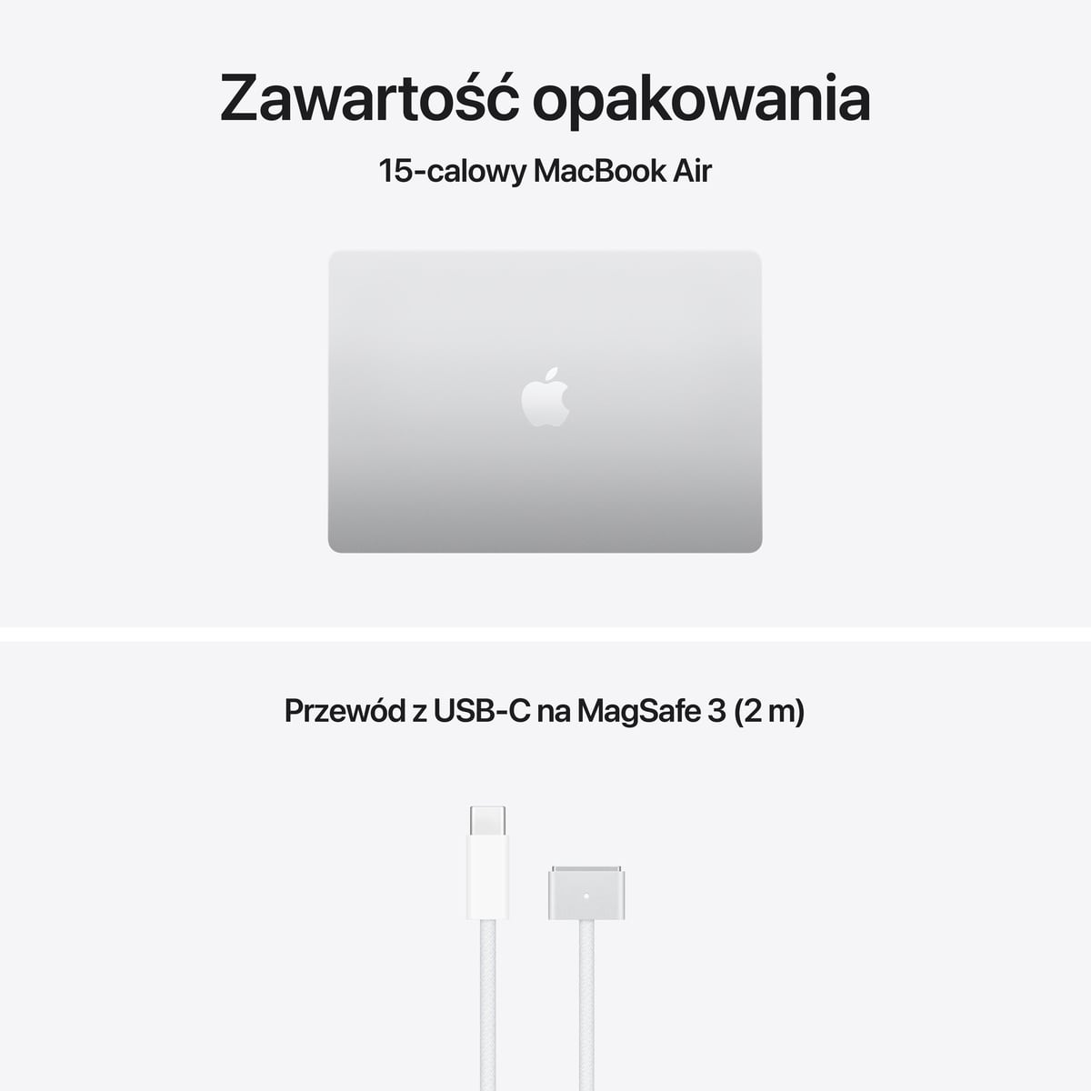 MacBook Air 15 M5- zestaw
