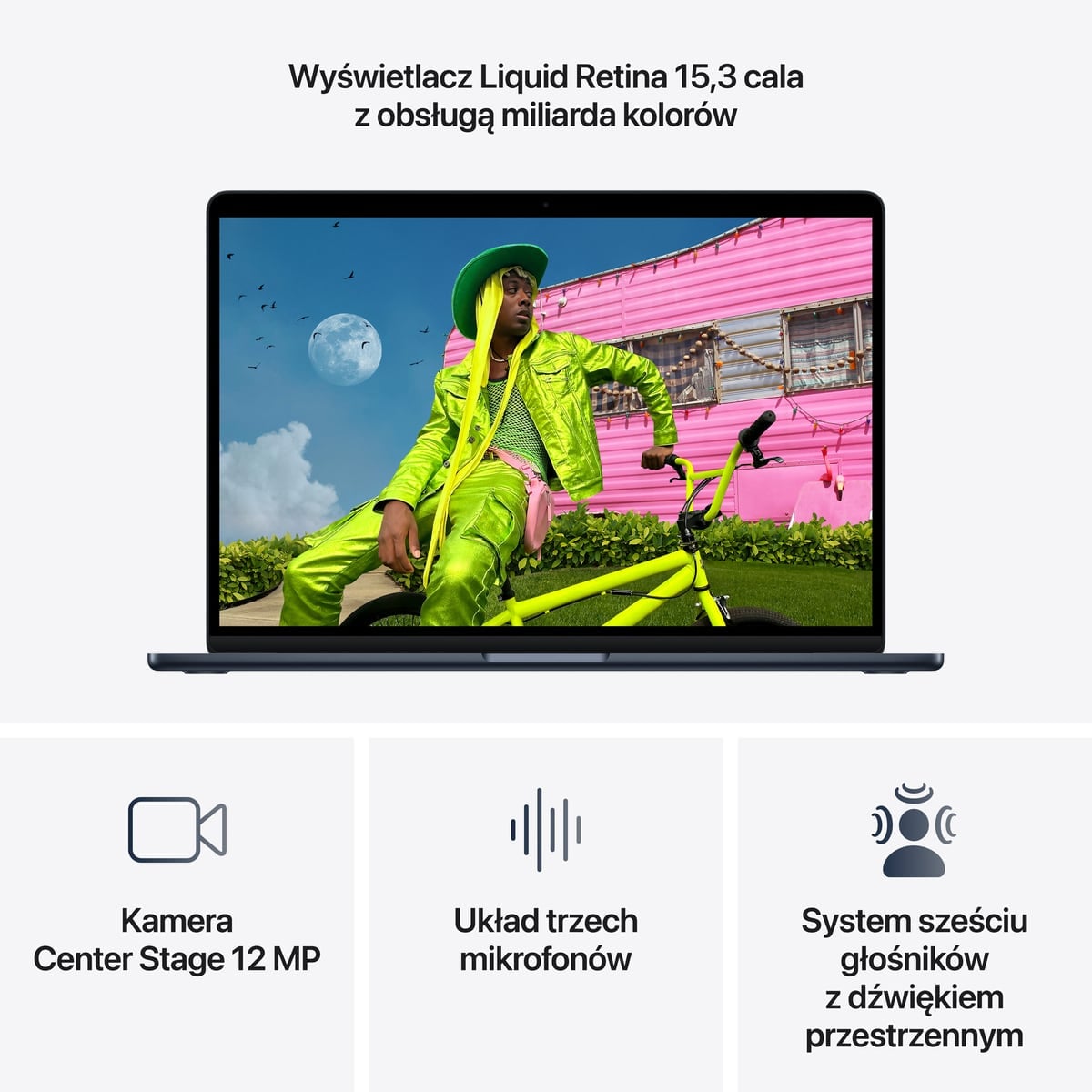 MacBook Air 13 M5 - najważniejsze cechy MacBook Air 13 M5 - najważniejsze cechy