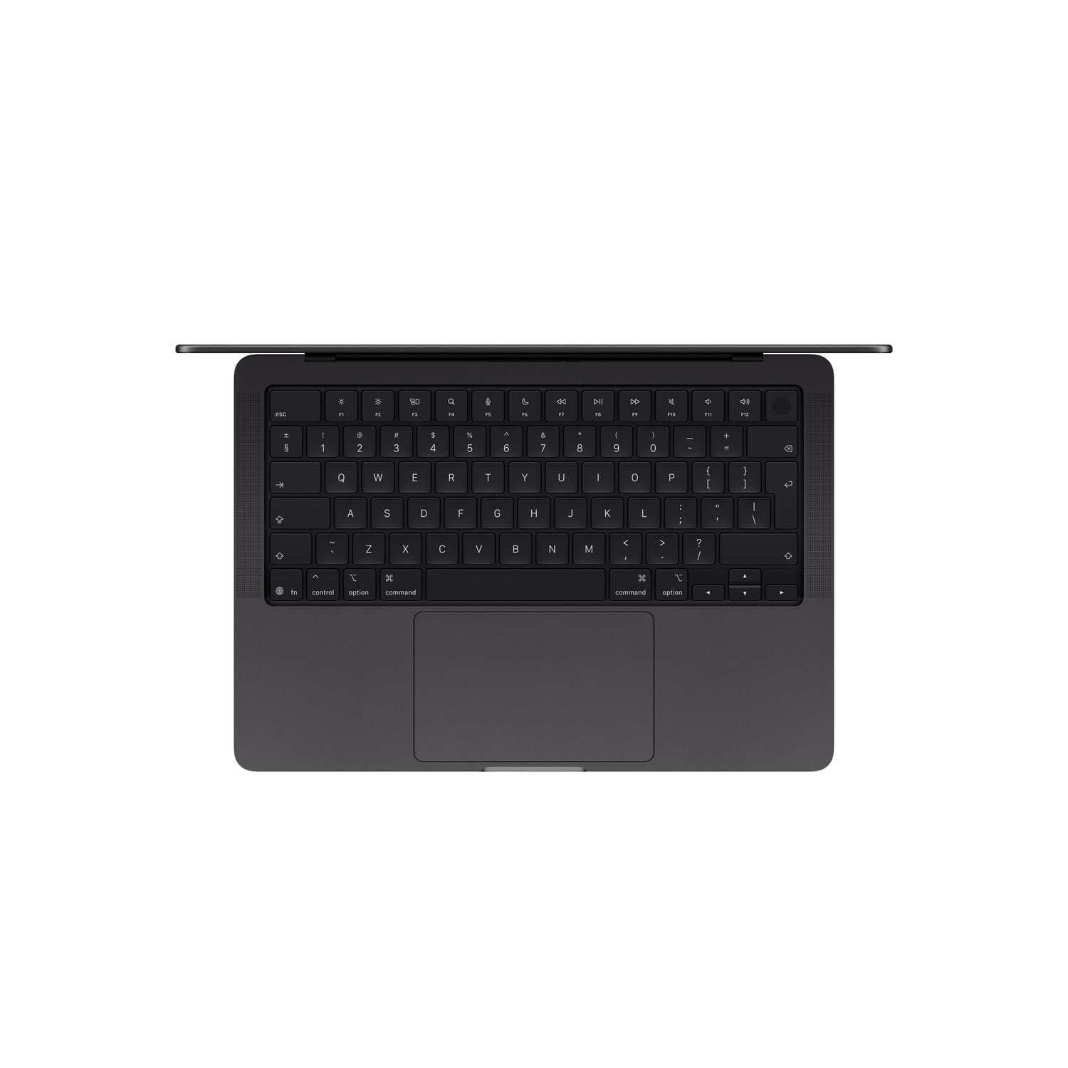 MacBook Pro 14 M5 - układ klawiatury