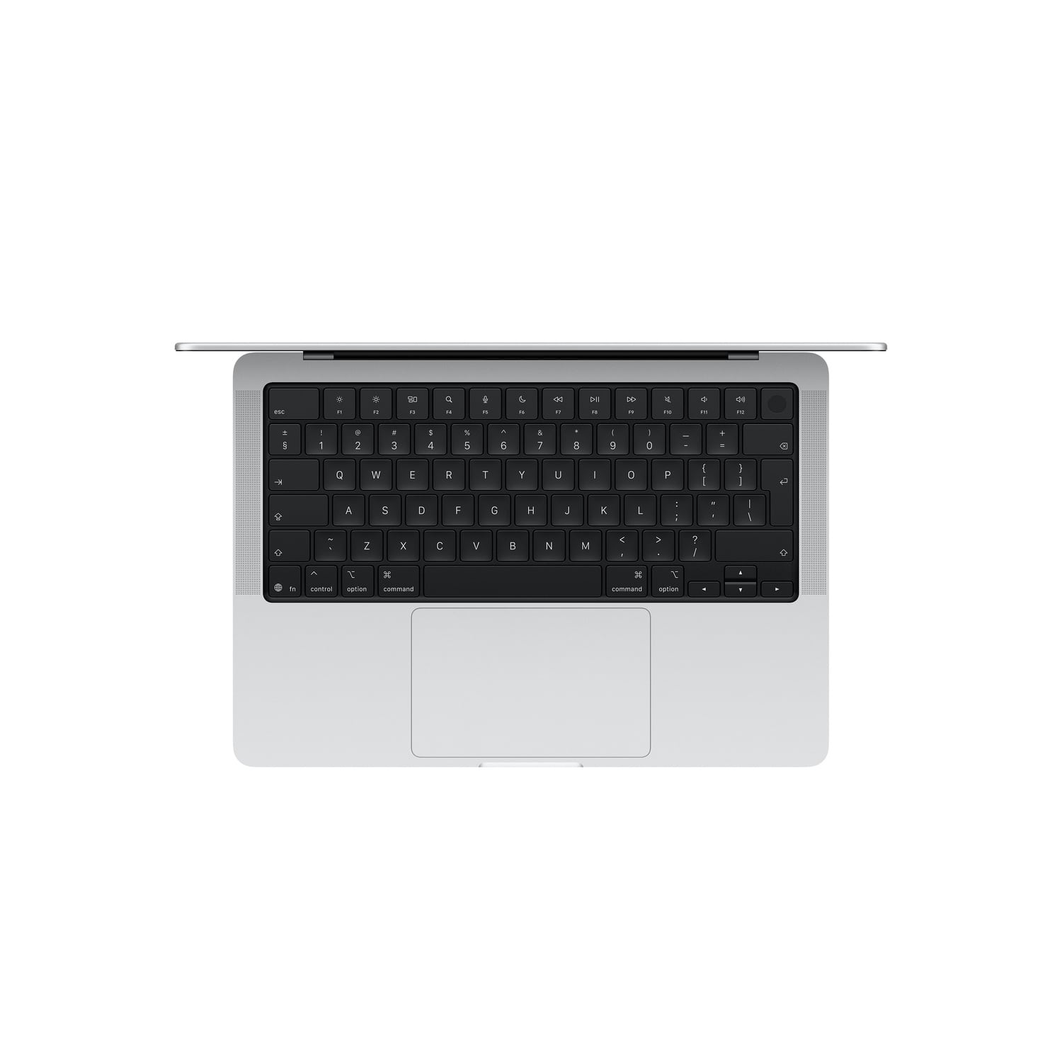 MacBook Pro 14 M5 - układ klawiatury