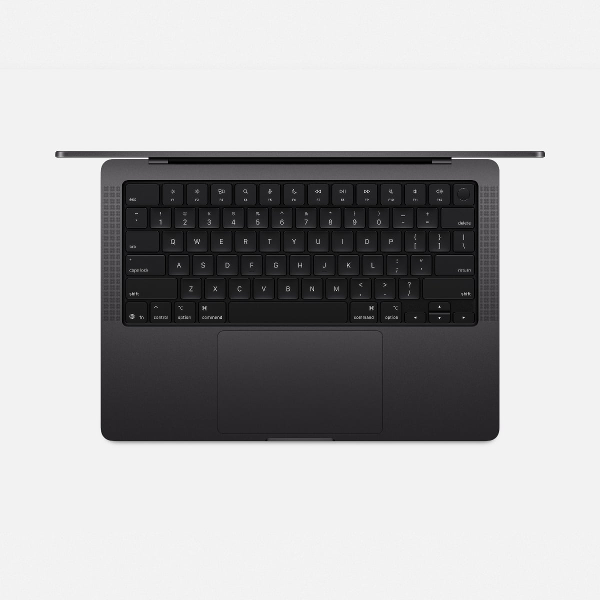 MacBook Pro 14 M5 - układ klawiatury