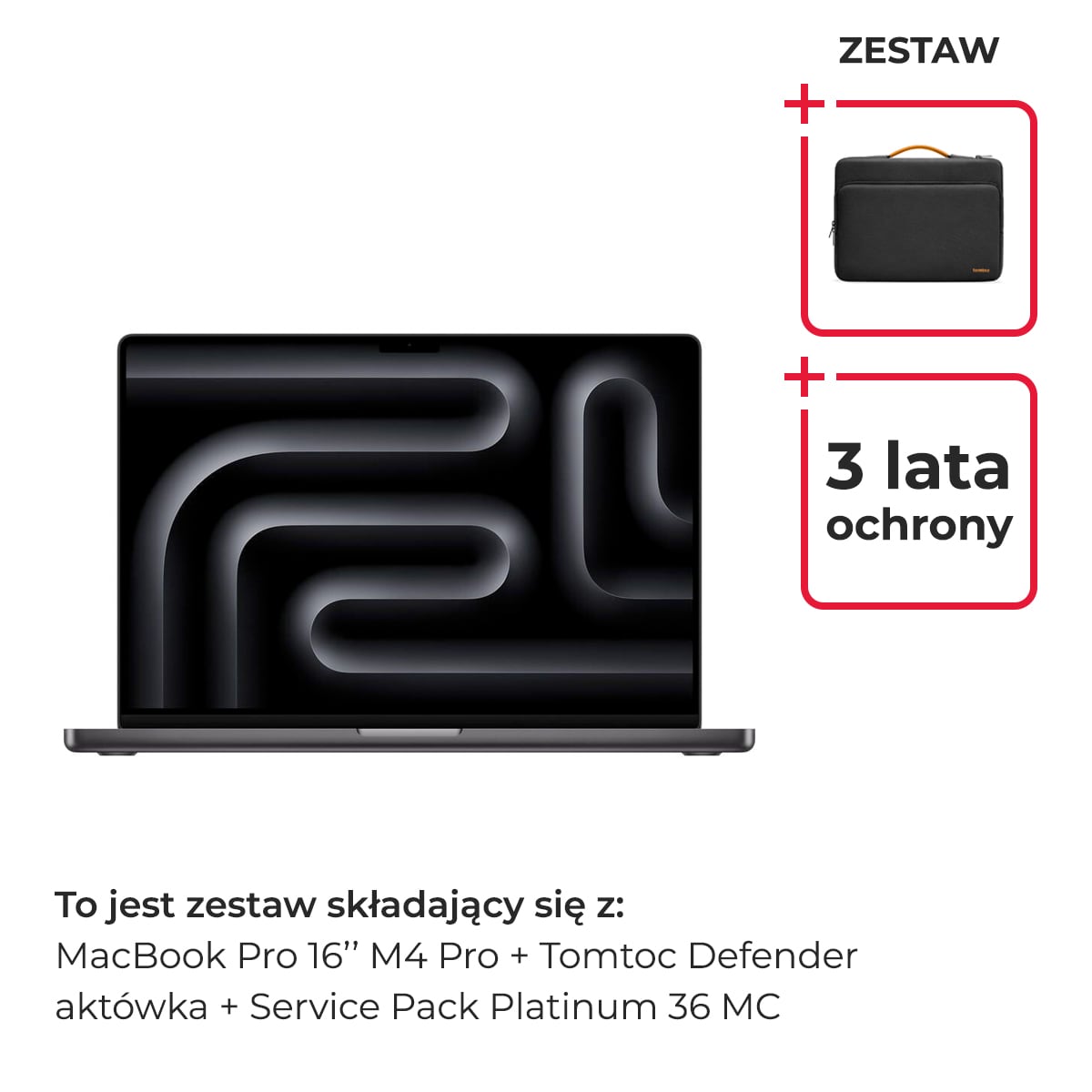 MacBook Pro 16 M4 Pro Gwiezdna Czerń