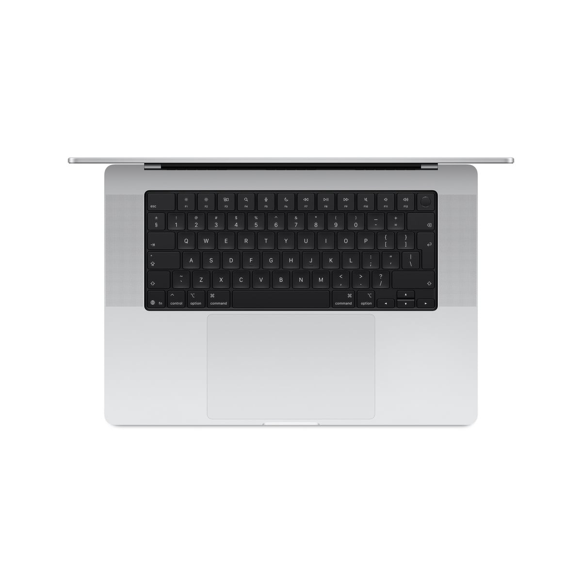 MacBook Pro 16 M5 - układ klawiatury MacBook Pro 16 M5 - układ klawiatury