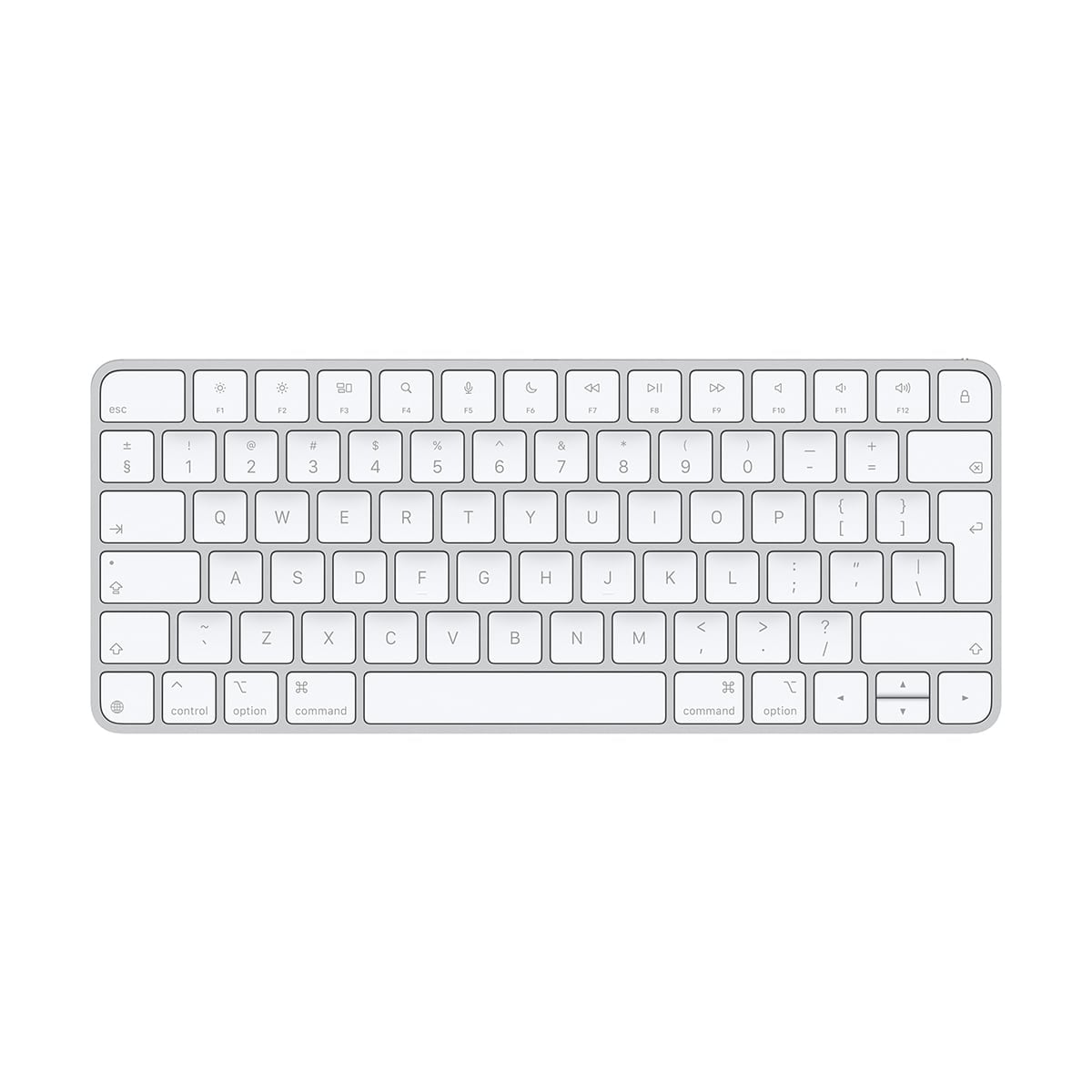 Apple Magic Keyboard Klawiatura w kolorze białym (USB-C) – układ ISO Angielski (międzynarodowy PL)
