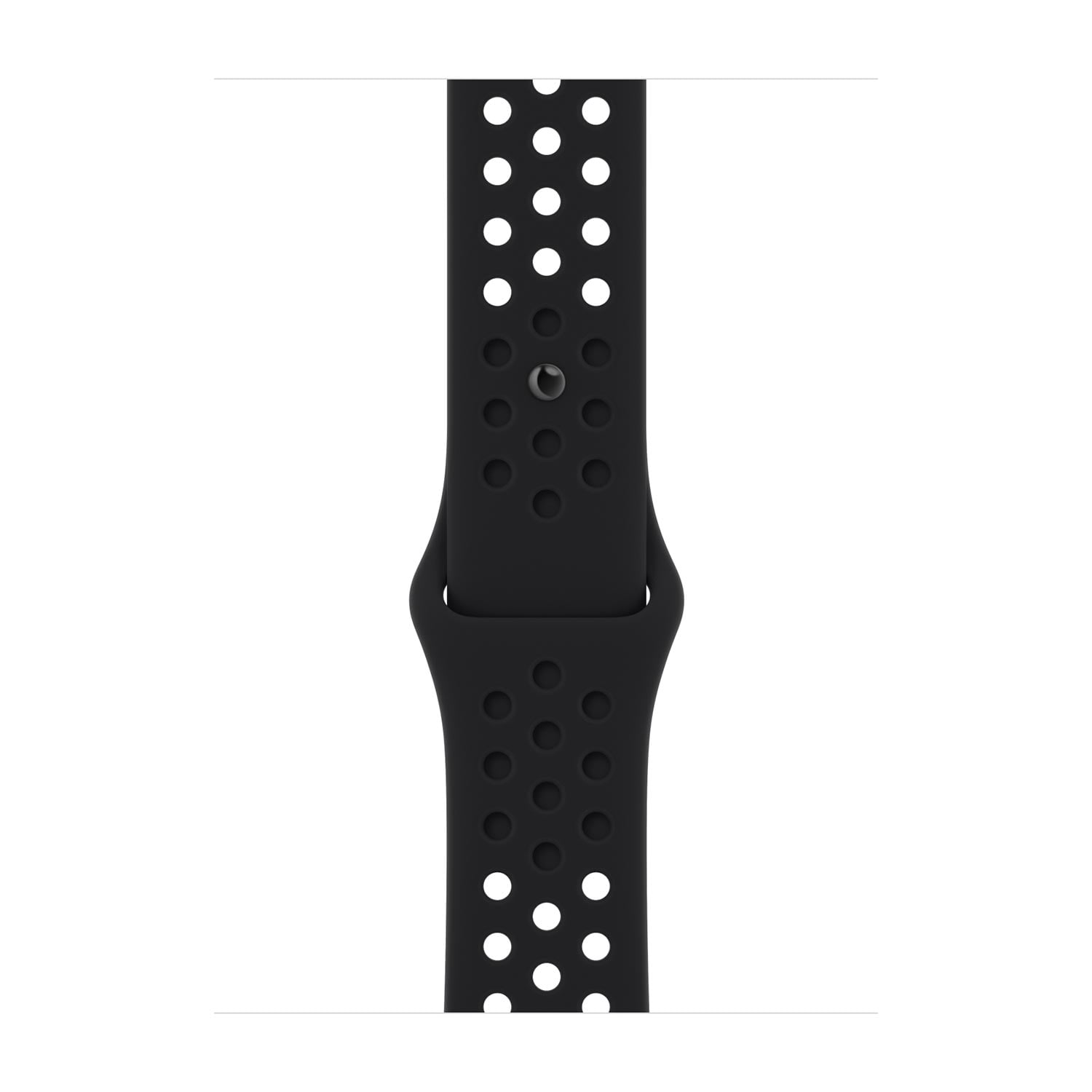 Apple Pasek sportowy Nike w kolorze czarnym do koperty 38mm / 40mm / 41mm / 42mm - rozmiar S/M/L Apple Pasek sportowy Nike w kolorze czarnym do koperty 38mm / 40mm / 41mm / 42mm - rozmiar S/M/L