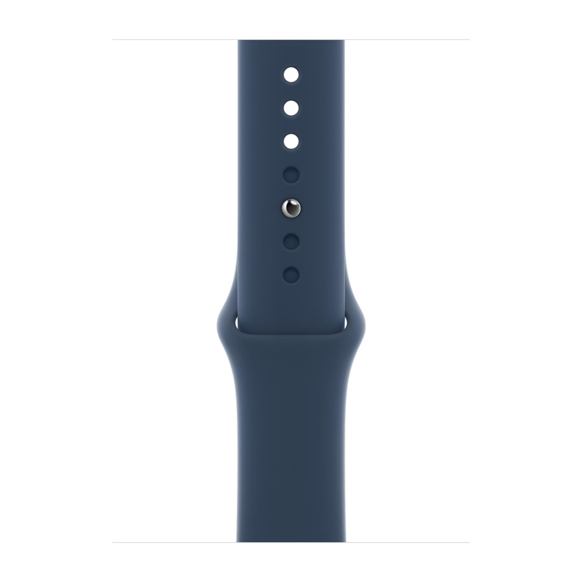 Apple Pasek sportowy w kolorze błękitu otchłani do koperty 44mm / 45mm / 46mm / 49mm - rozmiar S/M/L Apple Pasek sportowy w kolorze błękitu otchłani do koperty 44mm / 45mm / 46mm / 49mm - rozmiar S/M/L