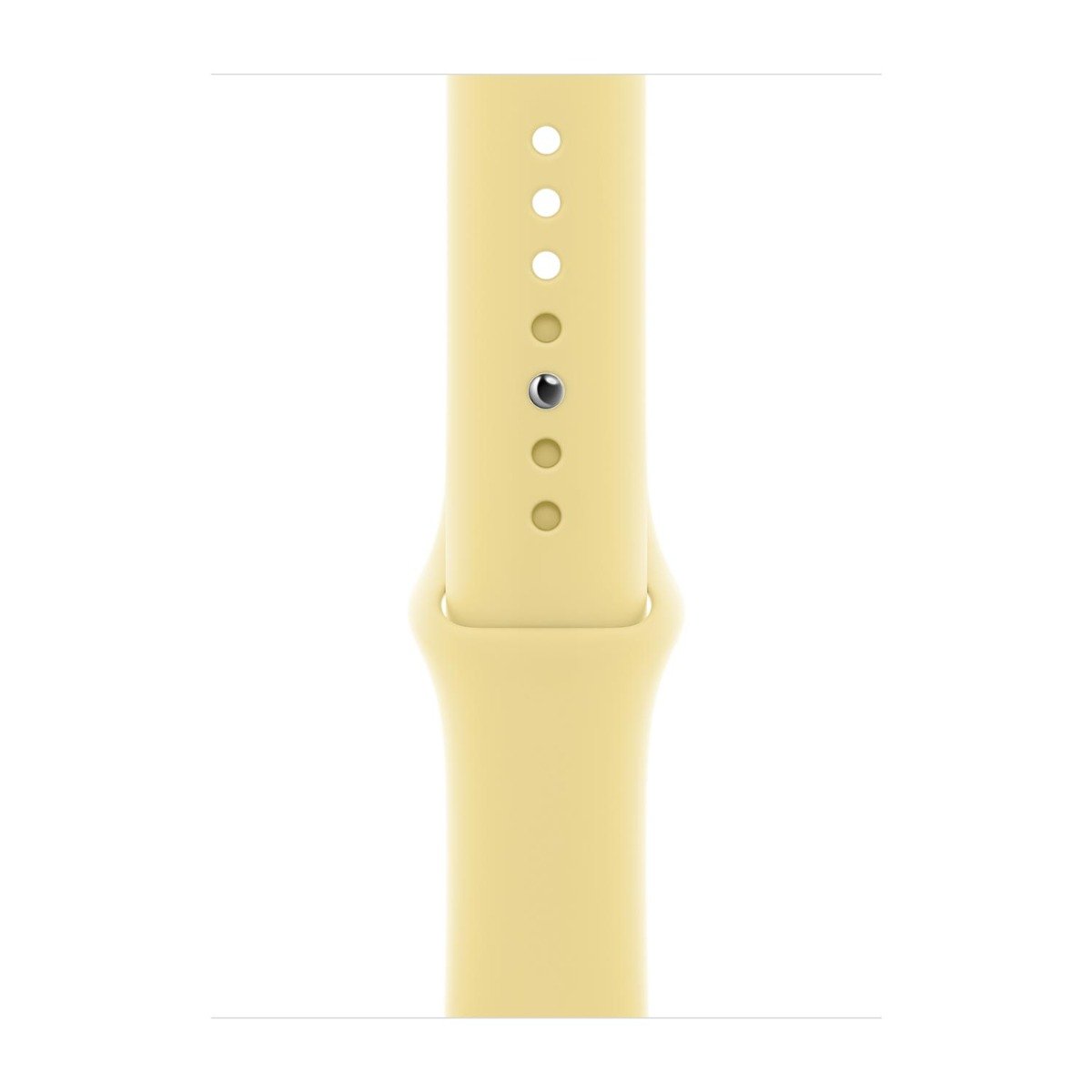 Apple Pasek sportowy  w kolorze kremu cytrynowego do koperty 44mm / 45mm / 46mm / 49mm - rozmiar S/M/L