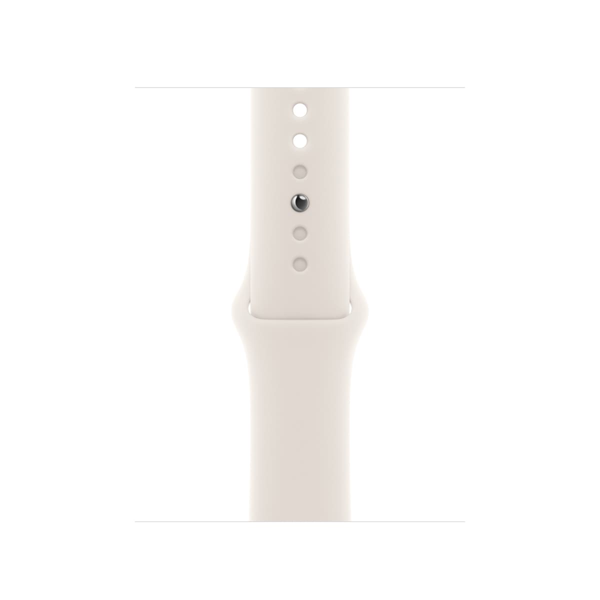 Apple Pasek sportowy w kolorze księżycowej poświaty do koperty 44mm / 45mm / 46mm / 49mm – rozmiar M/L