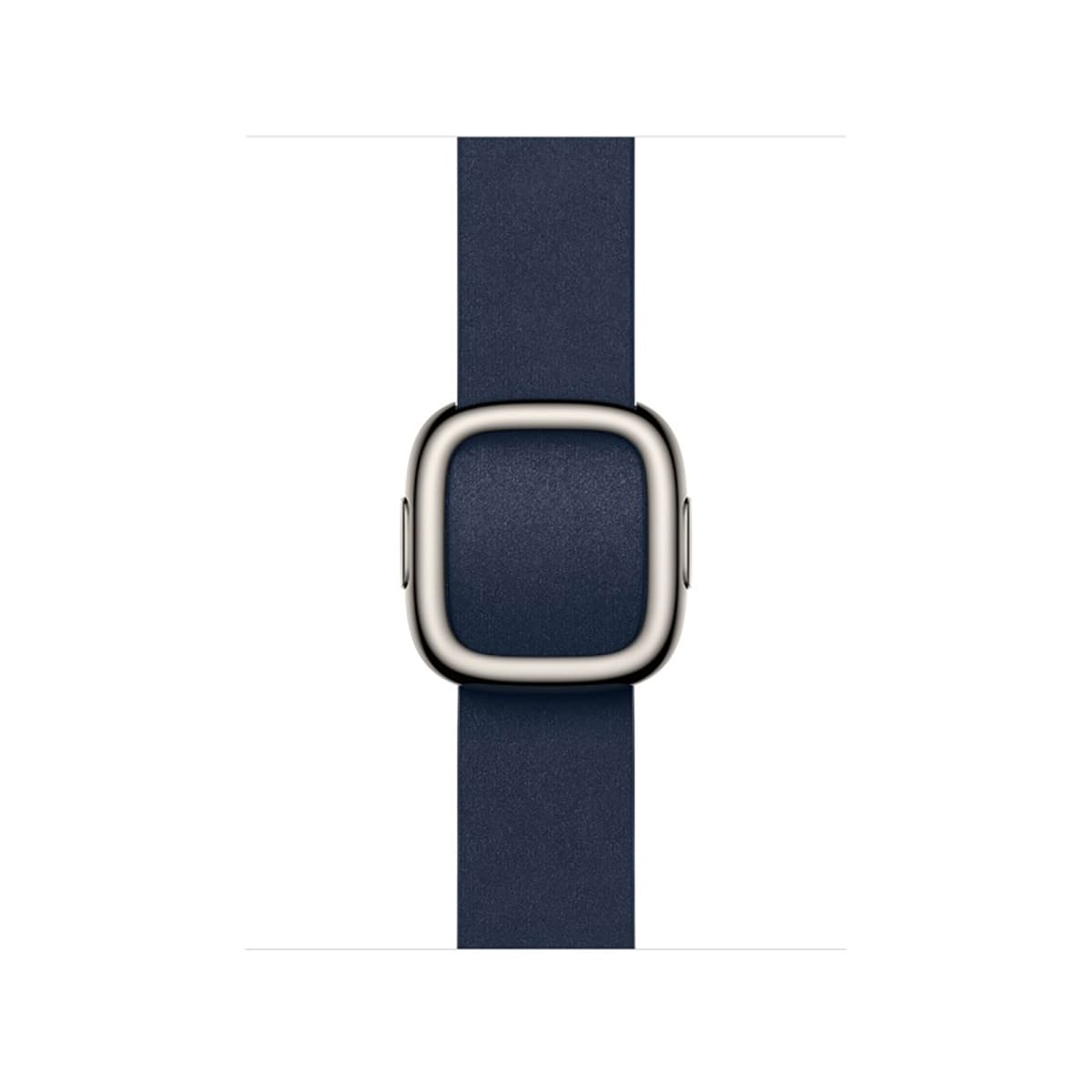 Apple Pasek w kolorze głębinowego błękitu z klamrą nowoczesną do koperty 42 mm – rozmiar S Apple Pasek w kolorze głębinowego błękitu z klamrą nowoczesną do koperty 42 mm – rozmiar S