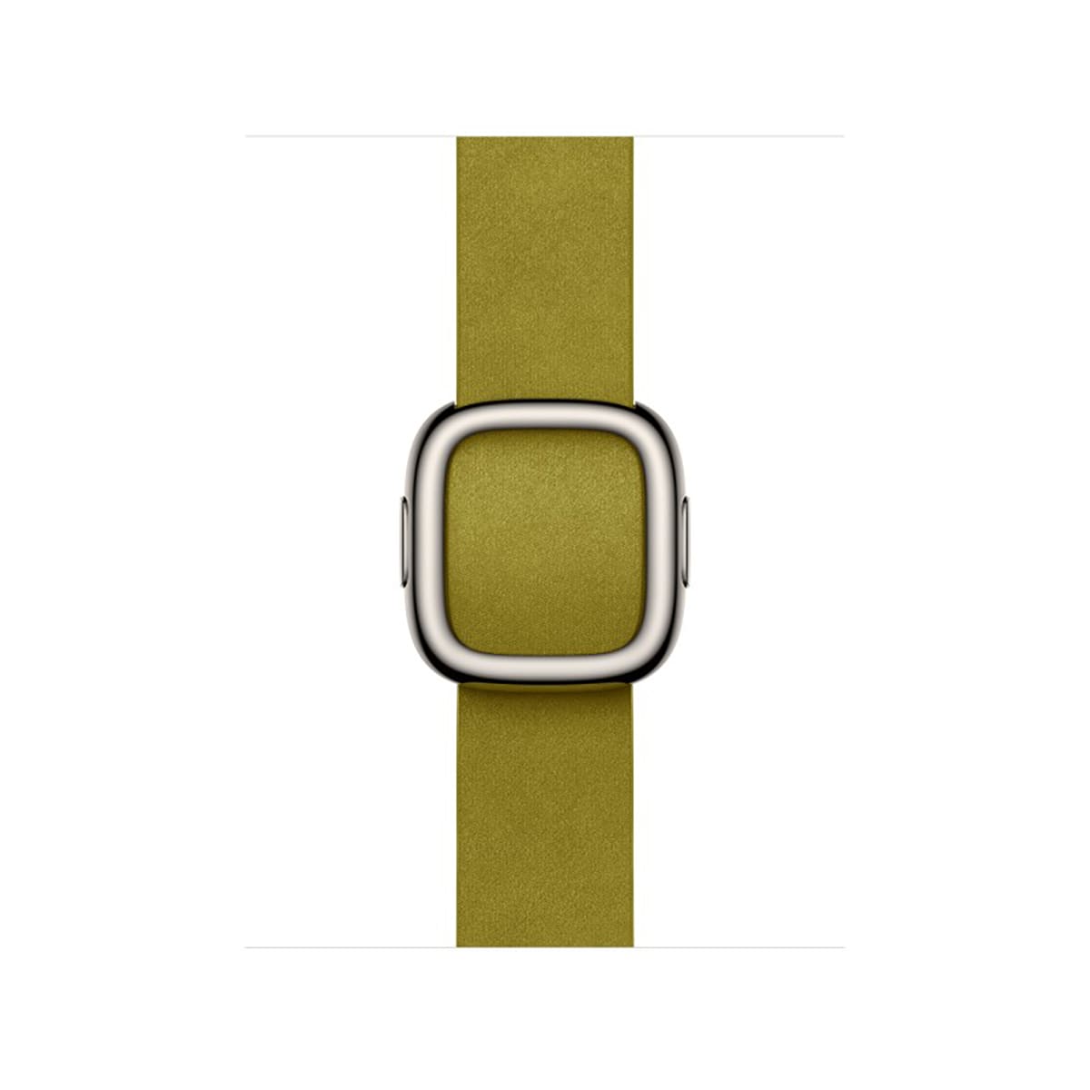 Apple Pasek w kolorze zieleni Chartreuse z klamrą nowoczesną do koperty 42 mm – rozmiar M