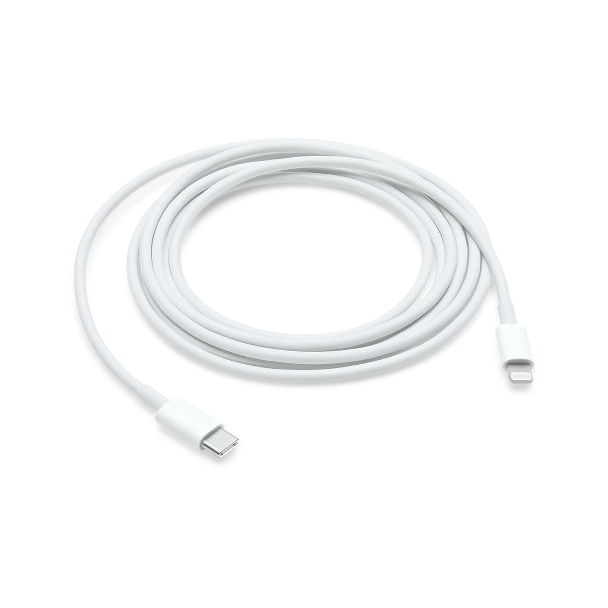 Apple Przewód z USB-C na Lightning (2 m) - Biały Apple Przewód z USB-C na Lightning (2 m) - Biały